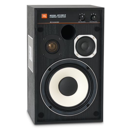 4312MII - Black - 5.25&rdquo; 3-way Studio Monitor Loudspeaker - Detailshot 1 image number null